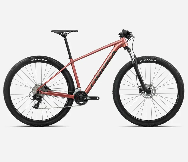 Orbea Onna 50 Mountain Bike In Terracotta Red Matt/Green Gloss