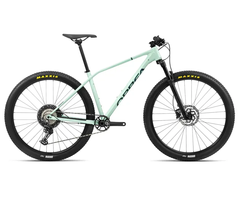 Orbea Alma H30 Hardtail Mountain Bike in Ice Green Blue