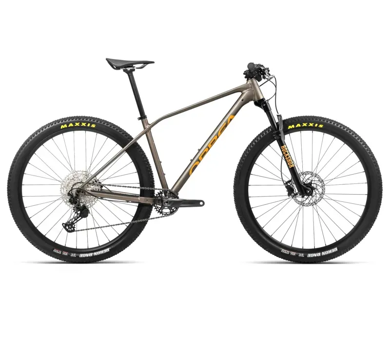 Orbea Alma H20 Hardtail Mountain Bike in Taupe Brown Mango
