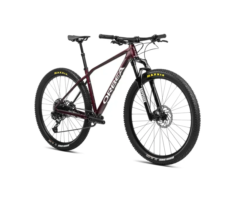 Orbea Alma H30 Hardtail Mountain Bike in Metallic Dark Red/Chic White-1
