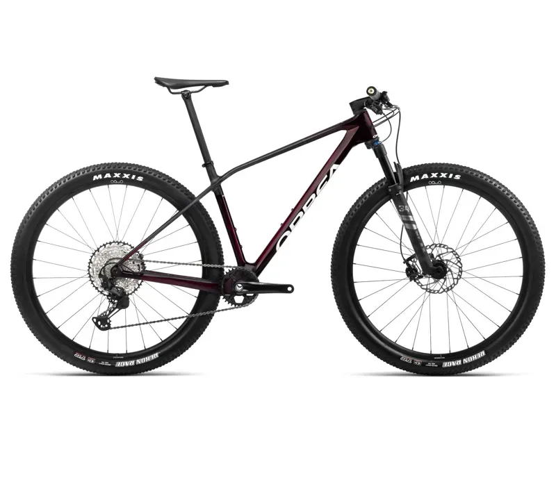 Orbea Alma M-Elite Mountain Bike In Wine Red Carbon
