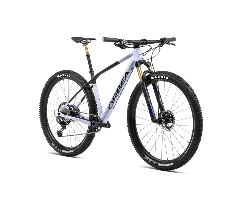 Orbea Alma M-Elite Mountain Bike In Digital Lavender/Carbon Raw-1