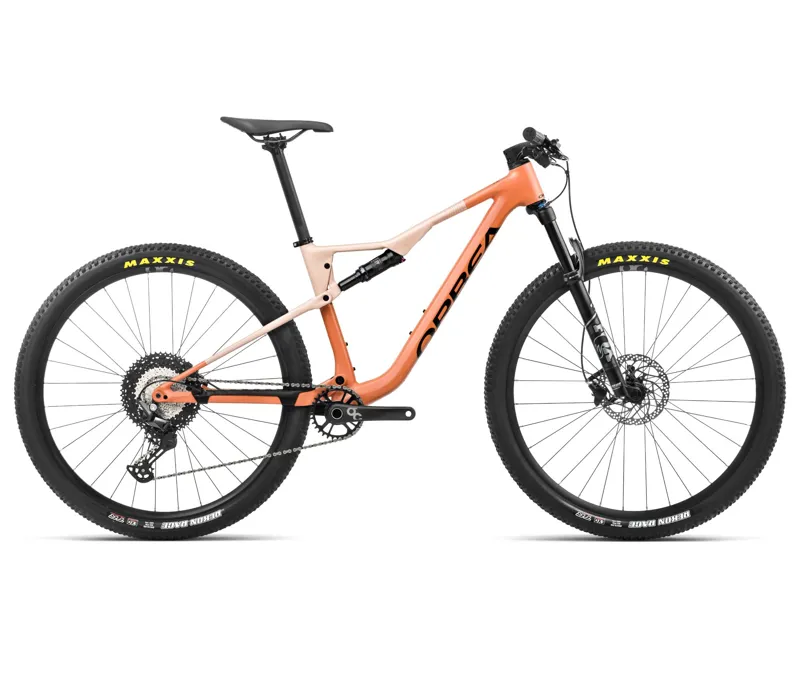 Orbea Oiz H30 Mountain Bike In Apricot Orange Limestone Beige