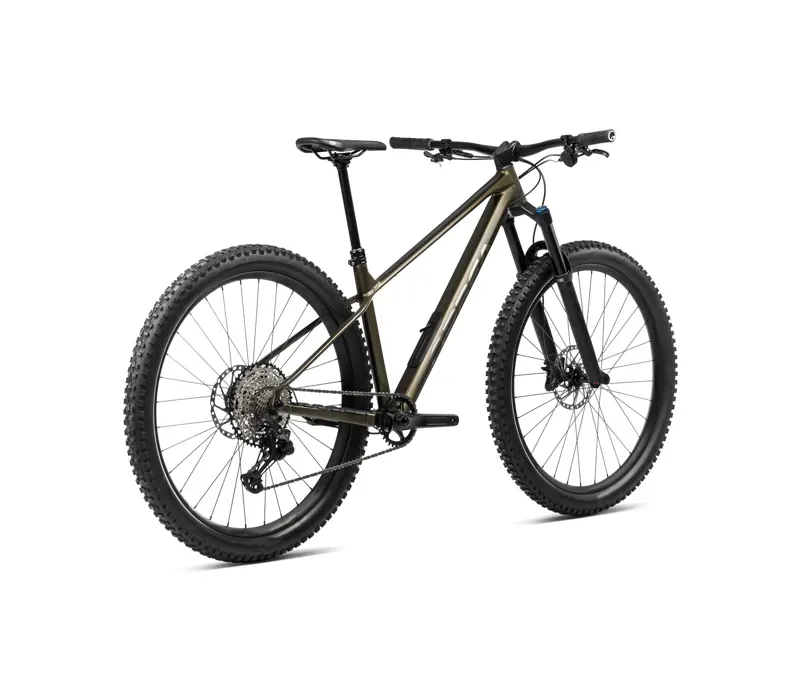 Orbea Laufey H-Ltd Mountain Bike In Metallic Olive Green/Titanium Black-1