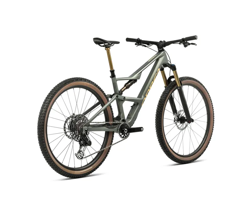 Orbea Occam Lt M10 Mountain Bike In Spaceship Green/Corn Yellow-2