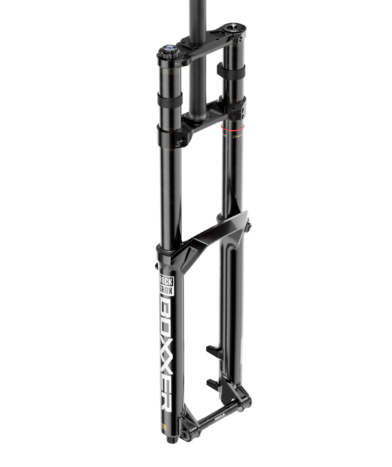 Rockshox Fork Boxxer Ultimate charger3 - 27.5 Boost&trade 20x110 200mm (includes Bolt On Fender Btm Tokens Short/Tall Crowns Star Nut Maxle Stealth) d1: BLACK 4