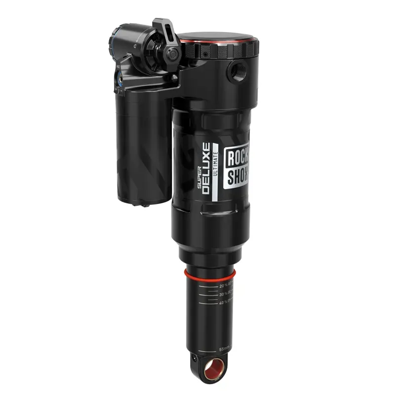 Rockshox Rear Shock Super Deluxe Ultimate rc2t - Linear Air 0 Neg/1 Pos Token Linearreb/lowcomp320lb Theshold Trunnion Standard - c1