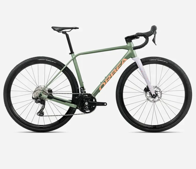 Orbea Terra H30 Gravel Bike In Artichoke Matt/Lilac Matt