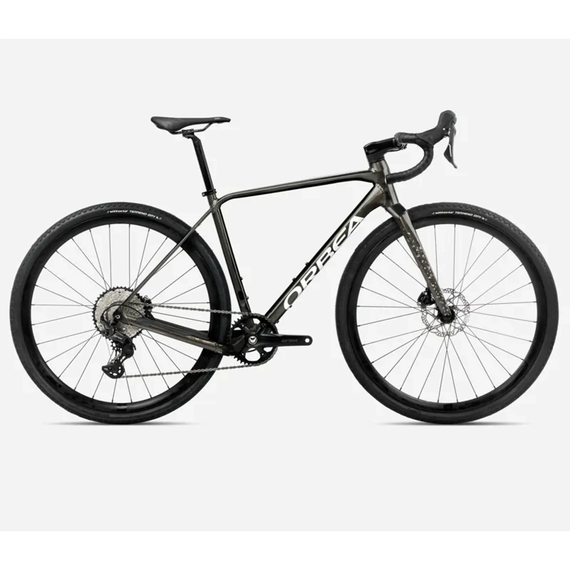 Orbea Terra H30 1x Gravel Bike In Infinity Green/Ivory White Gloss