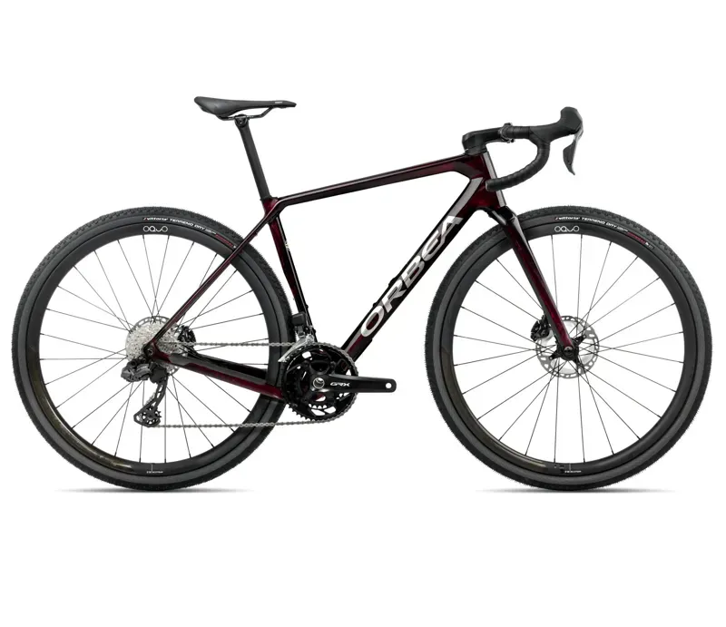Orbea Terra M20iTeam Gravel Bike In Wine Red Carbon View Gloss