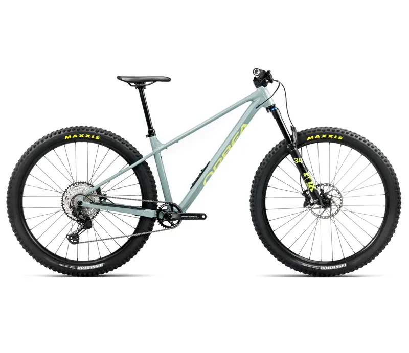 Orbea Laufey H-Ltd Mountain Bike In Blue Stone/Spicy Lime Gloss