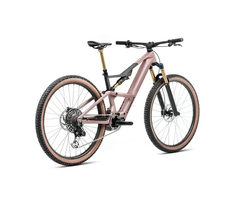 Orbea Rise SL M-Ltd 630W Electric Mountain Bike Desert Rose in Carbon Raw Matt-3
