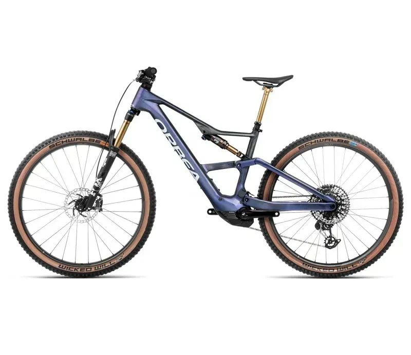 Orbea Rise SL M-Ltd 630W Carbon View in Tanzanite/Carbon Raw Matt-1