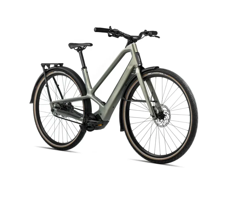 Orbea Diem 20 E-Road Bike In Spaceship Green Matt-1