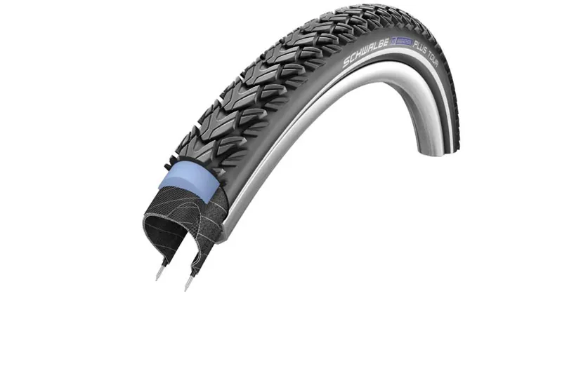 Schwalbe Marathon Plus 26x2.00-inch Touring Tire in Black