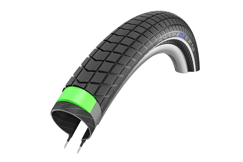 Schwalbe Big Ben Plus 700x50c GreenGuard Tire in Black/Reflect 