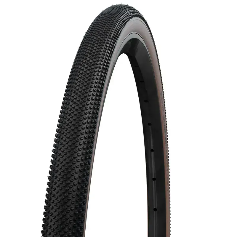 Schwalbe G-One Allround RaceGu. 700c Fld. TLE Tire in Black/Bronze