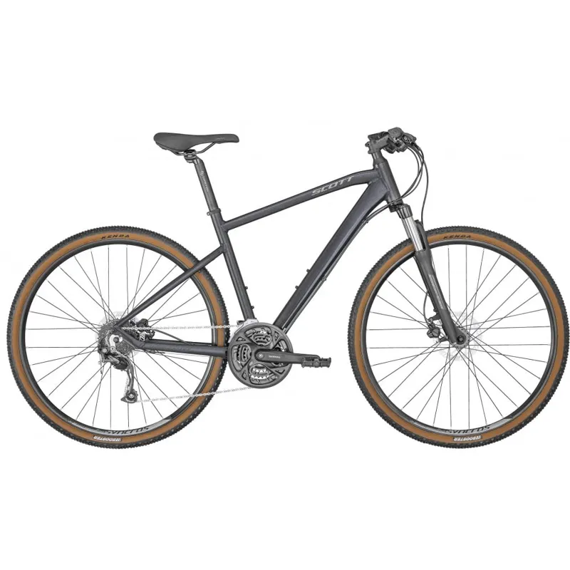 Scott Sub Cross 40 Men's Hybrid Bike in Black in Large