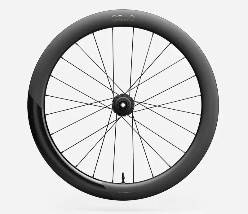 Oquo RP57LTD Shimano Hg Rear Wheel In Carbon Raw Gloss
