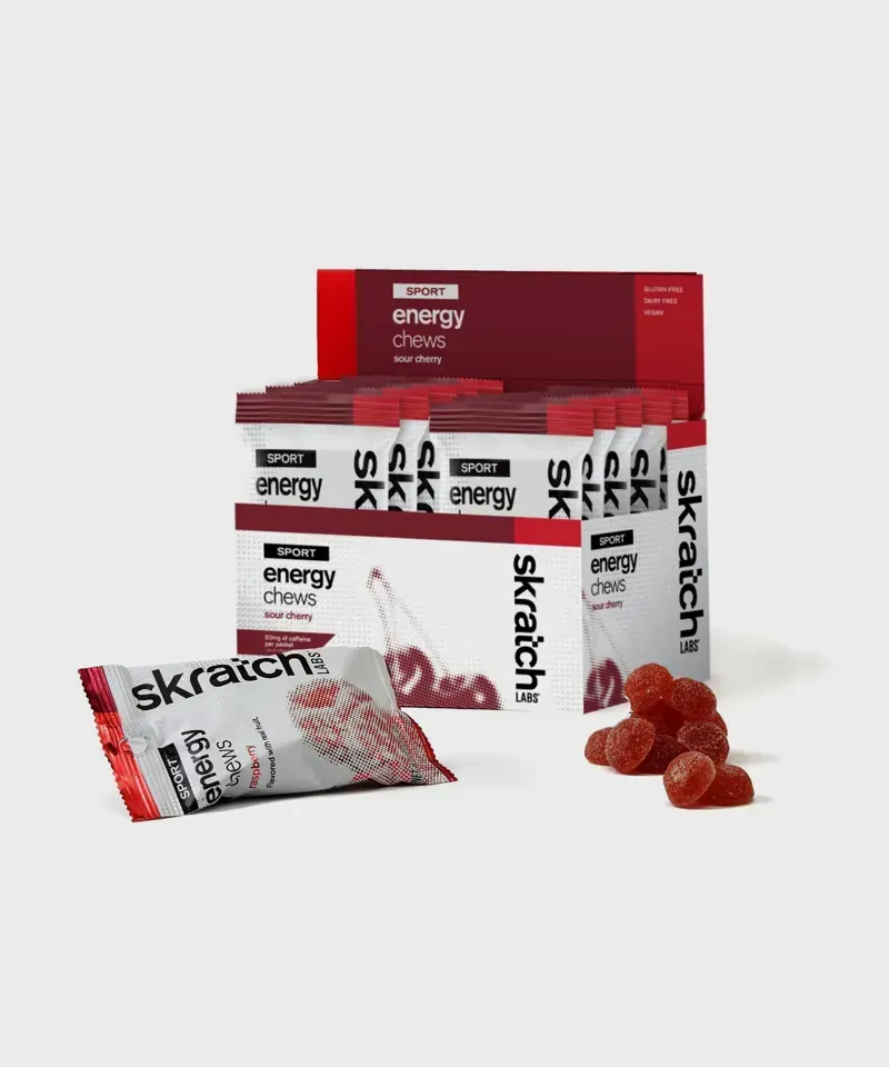 Skratch Labs Fruit Drops Chews in Sour Cherry-1