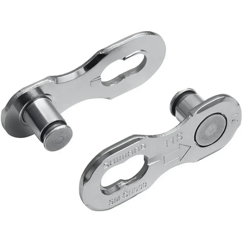 Shimano Spares SM-CN900-11 11-speed Quick-Link 2-pair Pack in Silver