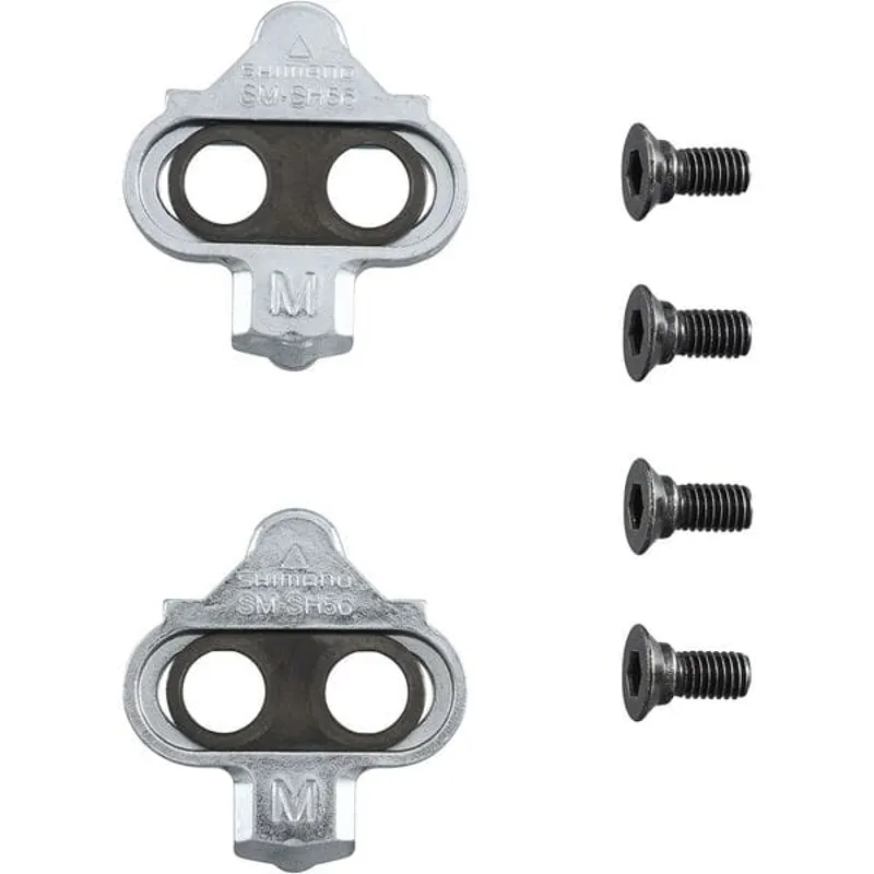 Shimano Spares SH56 Multi-release Cleat Pair in Silver