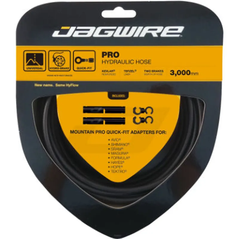 Jagwire Pro Hydraulic 3m Hose Kit in Stealth Black