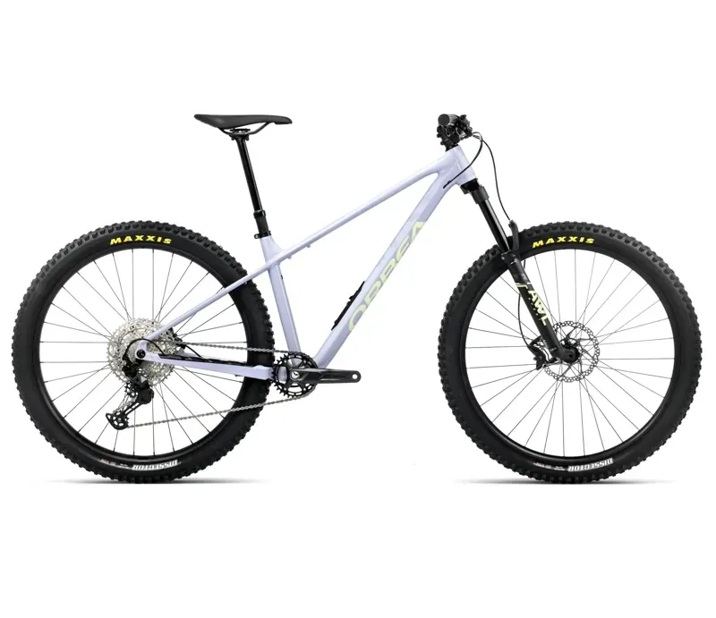 Orbea Laufey H10 Mountain Bike in Digital Lavender/Acid Gum Gloss