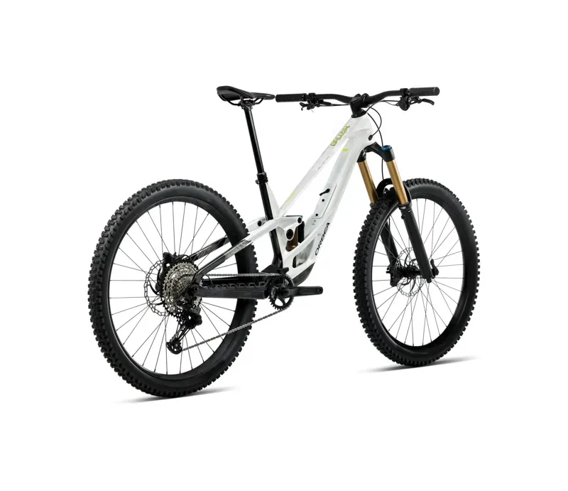Orbea Rallon E-Team MTB in White Chich/Diamond Black Gloss-2