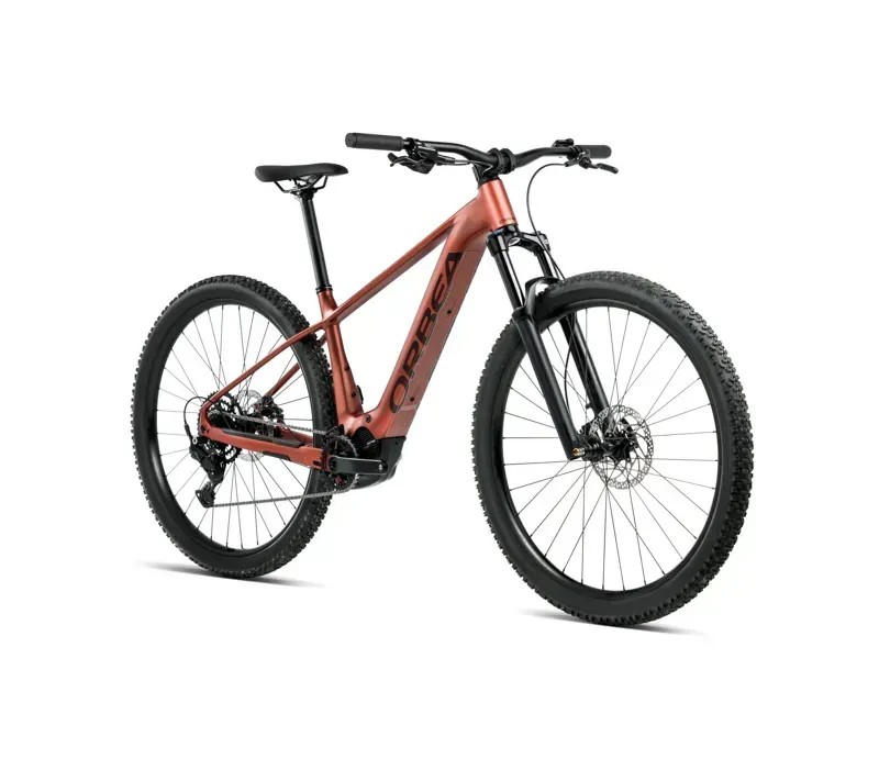 Orbea Urrun 30 E-MTB in Mars Red Matt/Cosmic Bronze Gloss-1