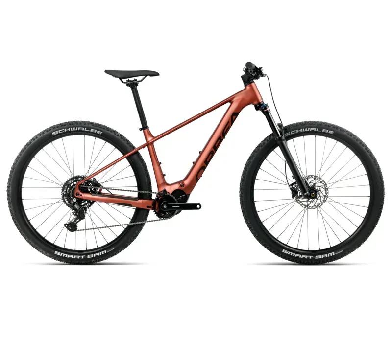 Orbea Urrun 30 E-MTB in Mars Red Matt/Cosmic Bronze Gloss