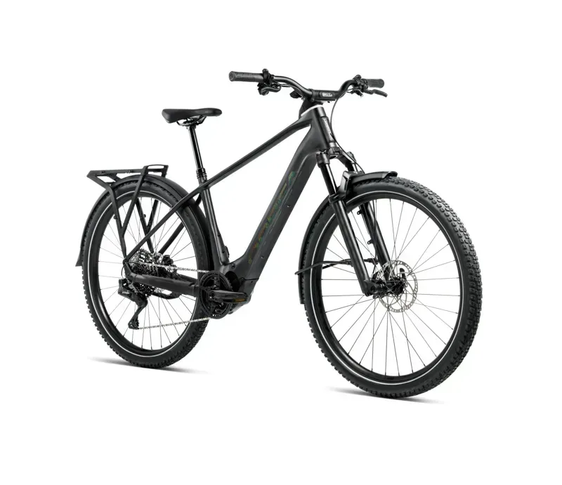 Orbea Kemen Adv 10 E-Hybrid Bike In Diamond Black Matt Gloss-1