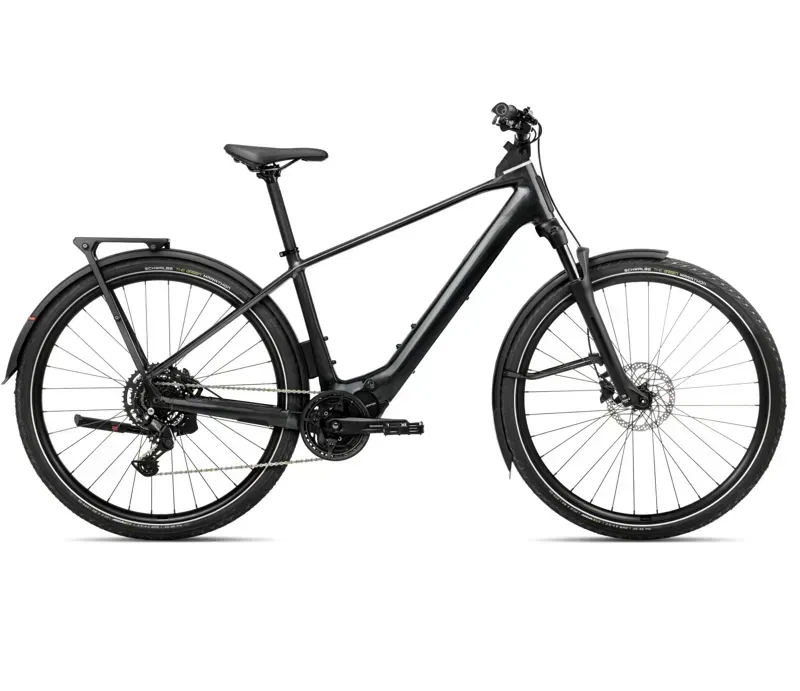 Orbea Kemen Tour 30 E-Hybrid Bike in Diamond Black Gloss