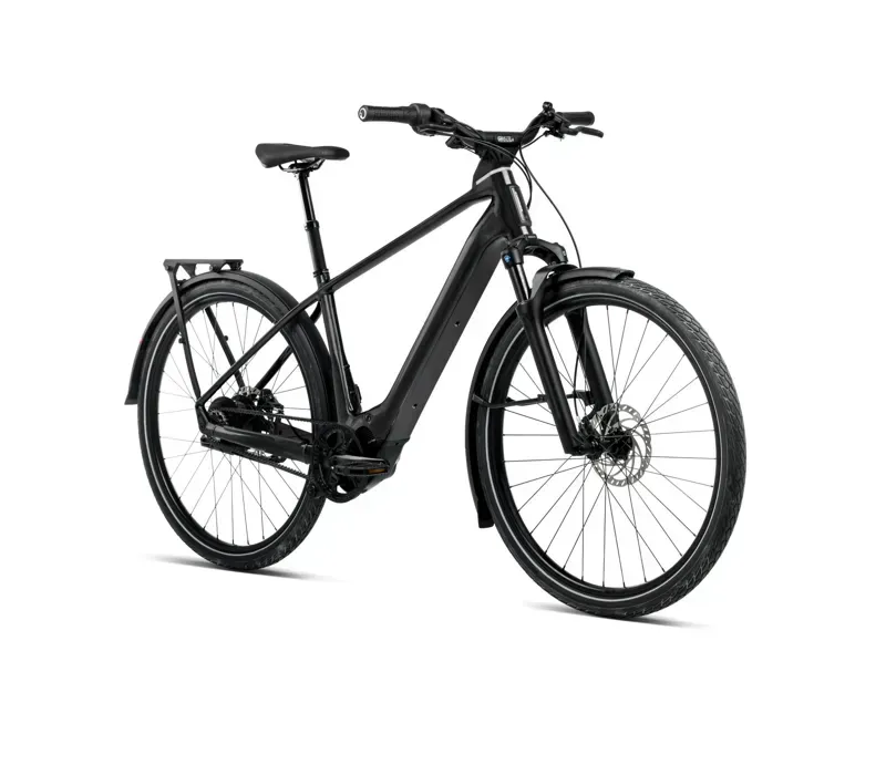 Orbea Kemen Tour 30 E-Hybrid Bike in Diamond Black Gloss-1