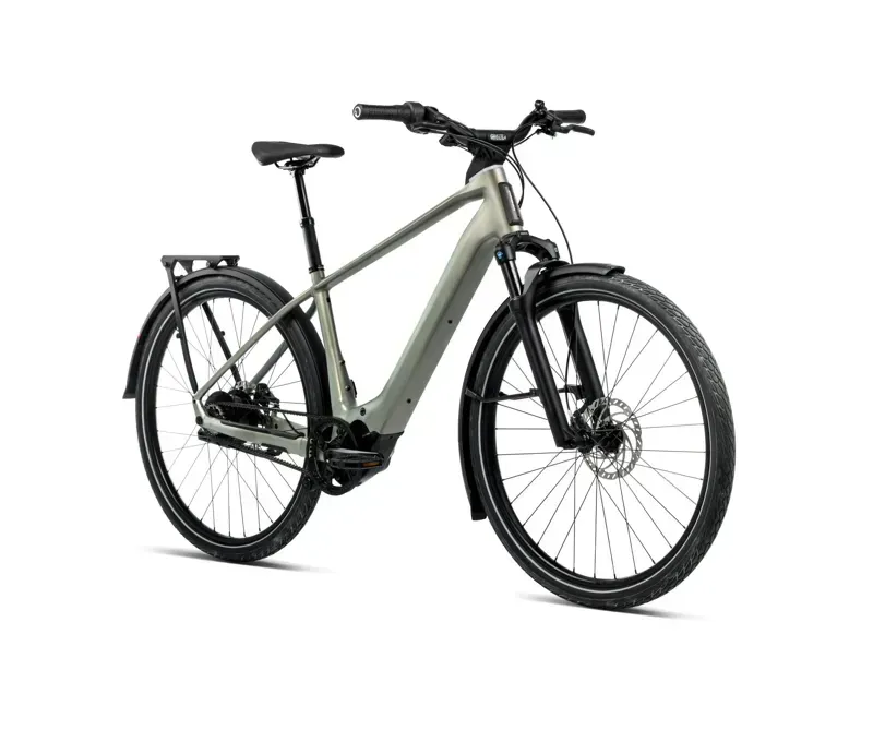 Orbea Kemen Tour 30 E-Hybrid Bike in Spaceship Green Matt-1