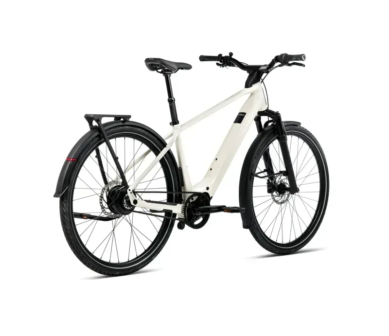 Orbea Kemen Tour 30 E-Hybrid Bike in Ivory White Gloss-2