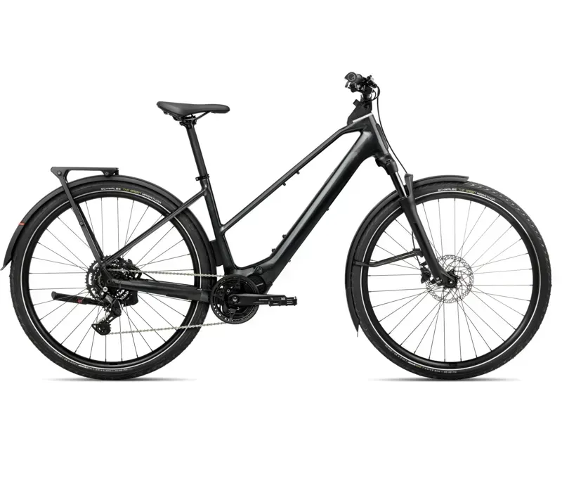 Orbea Kemen Tour 30 Mid E-Hybrid Bike in Diamond Black Gloss