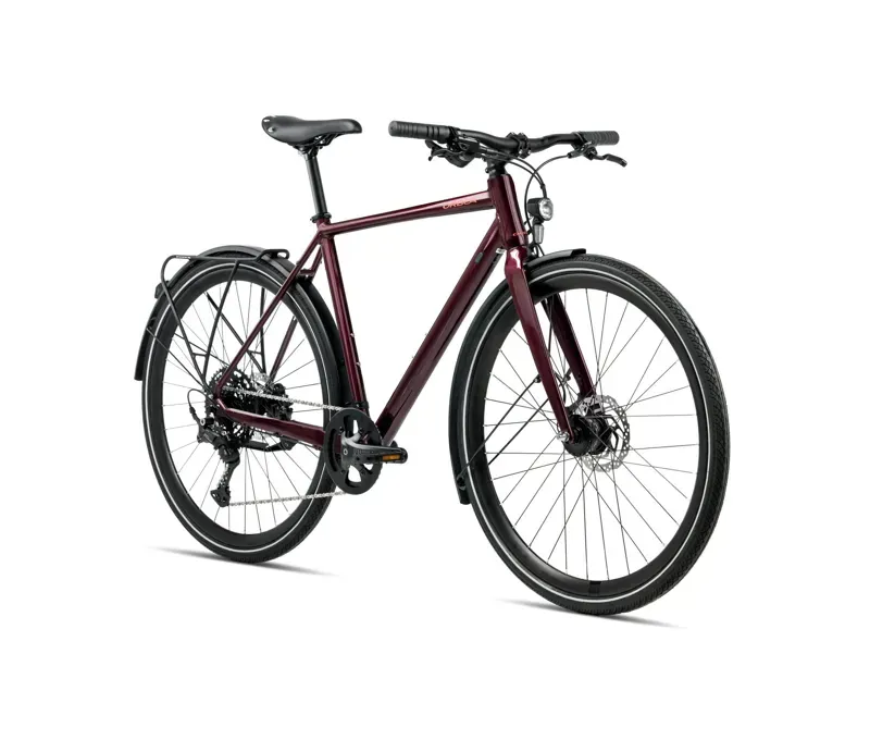 Orbea Vector 15 EQ Hybrid Bike in Metallic Burgundy Red Gloss-1