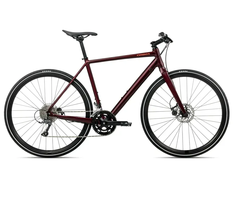 Orbea Vector 30 Hybrid Bike in Metallic Burgundy Red Gloss