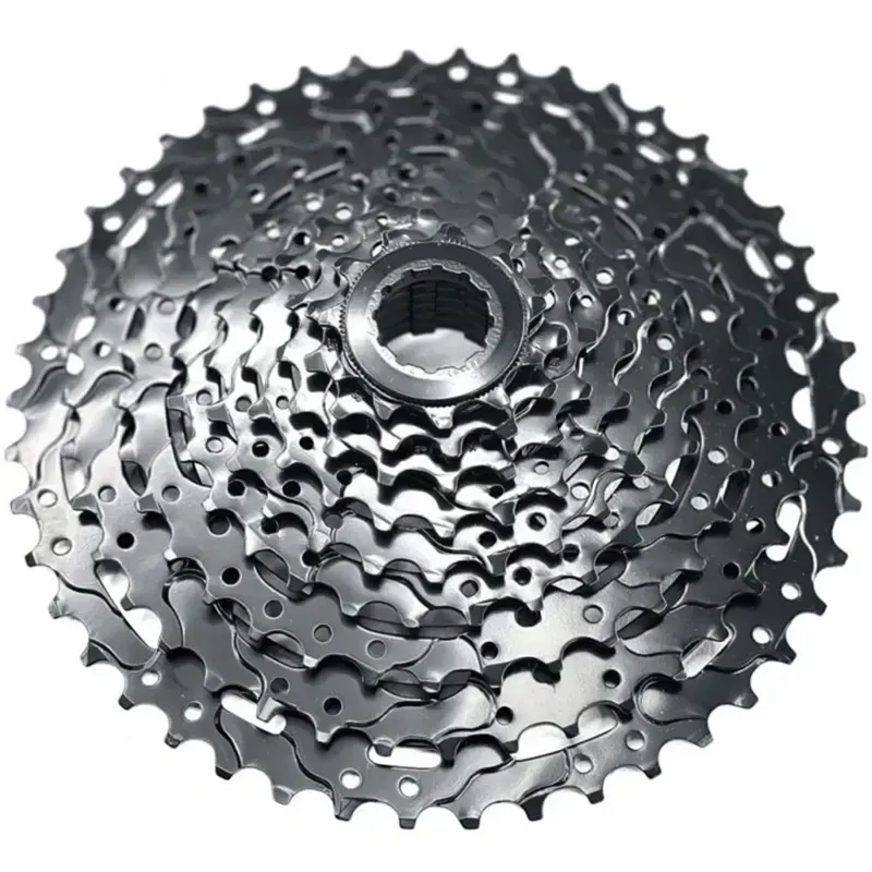 Tektro ED 9-Speed 11-42 System Cassette in Silver-1