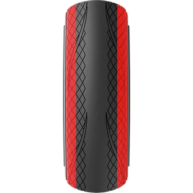 Vittoria Rubino Pro IV 700x25c Folding Gravel Tyre in Red/Black