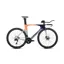 Orbea ORDU M30i LTD Triathlon Bike in Halo Silver - Tanzanite C.View - Orange Cloud
