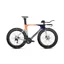 Orbea Ordu M20i LTD Triathlon Bike in Halo Silver - Tanzanite C.View - Orange Cloud