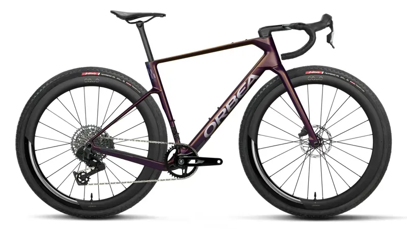 Orbea Terra Race M31eLTD 1X Gravel Bike in Sunset Matt