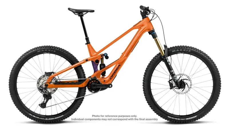 Orbea Wild LT H20 Mullet 20mph in Wild Orange/Royal Plum