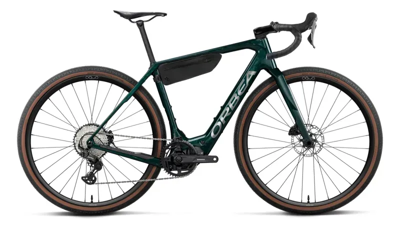 Orbea Denna M30 Gravel eBike in Escape Green - Foggy Matt