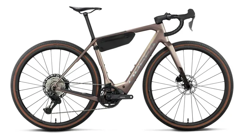 Orbea Denna M20i Gravel eBike in Nickel Matt - Carbon Raw