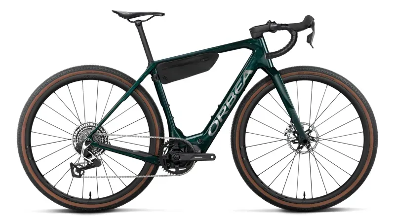 Orbea Denna M11e Gravel eBike in Escape Green - Foggy Matt