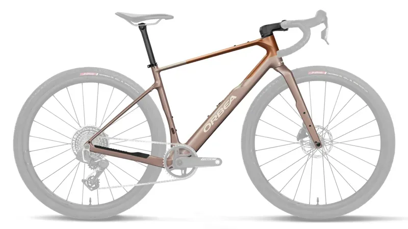Orbea Terra OMR Frameset in Nickel - Cinamon