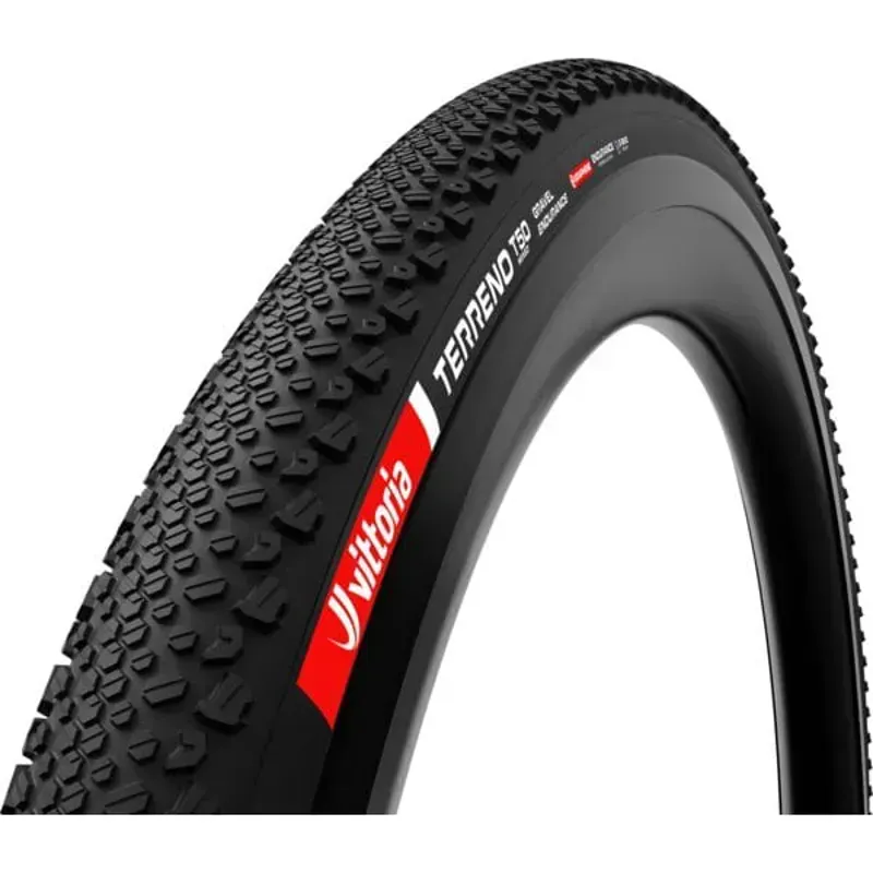 Vittoria Terreno T50 700c Mixed Gravel Endurance Tyre in Black